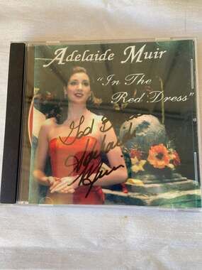 Adelaide muir signed album cd